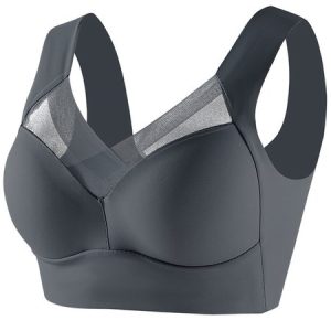 Plain Sexy Bra & Bralette, Lingeries, color:Gray|size:3XL, Noracora