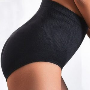 Casual Plain Panty, Lingeries, color:Black|size:XL, Noracora