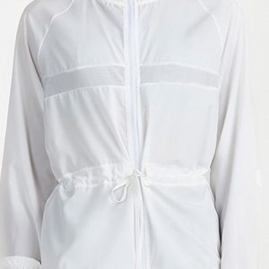 UPF Jacket Hoodie Sports Trench Coat, Jackets, color:White|size:XXL, Noracora