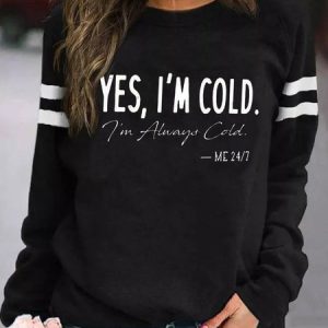 Jersey Crew Neck Sweatshirt, Hoodies & Sweatshirts, color:Black|size:XXL, Noracora
