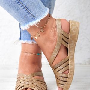 Soft Sole Comfortable Casual Waterproof Strap Sandals, Sandals, color:Brown|size:41, Noracora