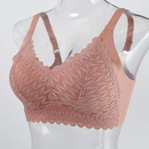 Plain Sexy Bra & Bralette, Lingeries, color:Pink|size:XXL, Noracora