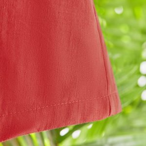 Women Half Sleeve Asymmetrical Vintage Blouse (No scarf), Blouses, color:Orange|size:XXL, Noracora