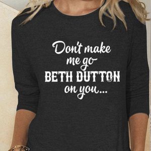 Casual Text Letters Loose Jersey T-Shirt, T-shirts, color:Black|size:XXL, Noracora