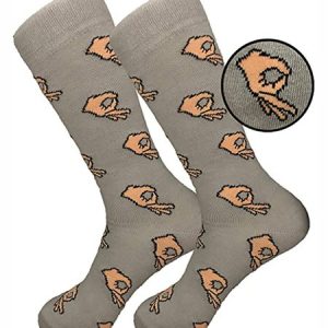 Casual Mid-Weight Unisex Underwear & Socks, Underwear & Socks, color:Light Gray|size:One-size, Noracora