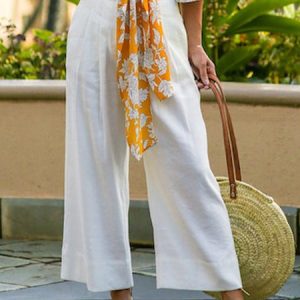 Plain Loose Cotton Casual Casual Pants, Pants, Roselinlin - Online Catalog