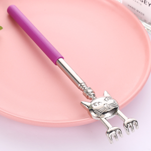 Retractable Back Tickle Massager, Personal Care, color:Purple|size:One-size, Noracora