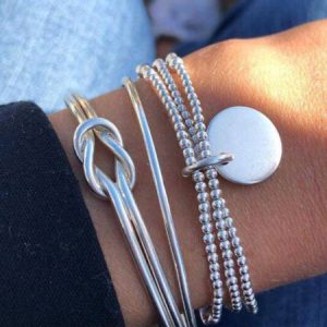 As Picture Simple Alloy Set Bracelet, Bracelet, color:As Picture, Noracora