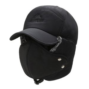 Men's Outdoor Cold Mask And Ear Cap, Hats, WAYRATES