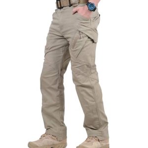 Men's Multi-pocket Tactical Waterproof Hiking CargoPants, Tactical Pants,  COTOSEN
