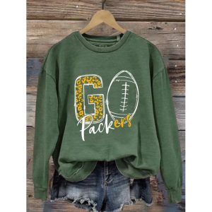 Women's Green Bay Football Sweatshirt, women tops,  COTOSEN