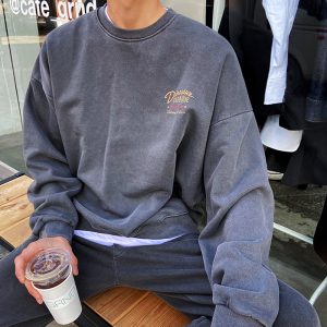 Mens Casual Printed Sweatshirt, Hoodies&Sweatshirts, WAYRATES
