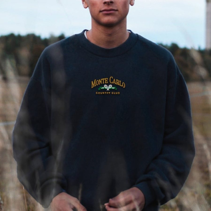 Men Vintage Fashion Country Simple Casual Unisex Sweatshirt, Hoodies&Sweatshirts, WAYRATES
