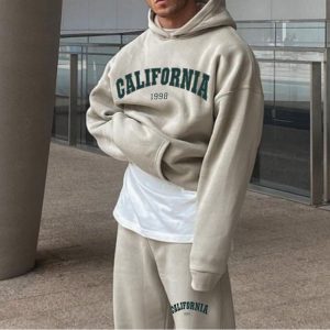 Retro Men's California Hoodie, Hoodies&Sweatshirts, WAYRATES
