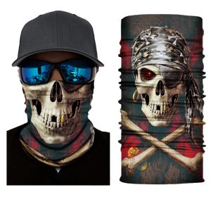 Outdoor riding breathable sweat-absorbent magic headscarf island skull, Face Masks, WAYRATES
