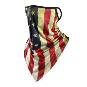 American Flag Ice Silk Sunscreen Mask, Face Masks, WAYRATES