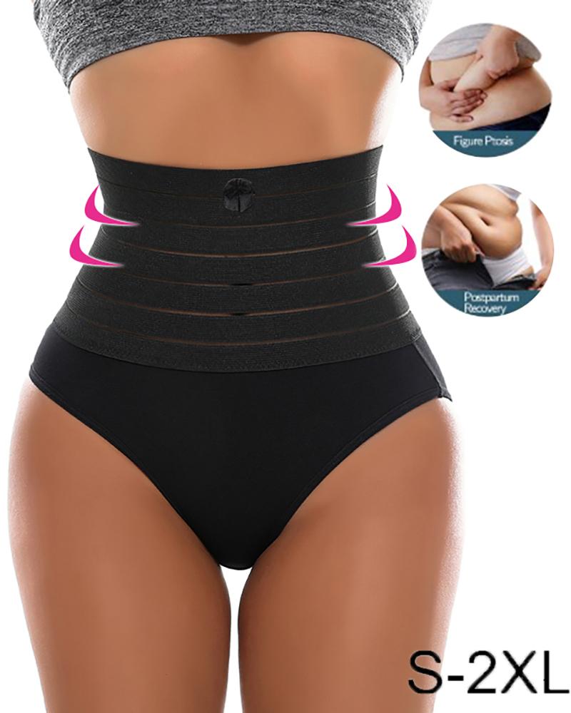 Butt Lifter Seamless Shapewear Hi-Waist Tummy Control Panty Waist Trainer Body Shaper, Shapewear, chicme - Women's Fashion Online