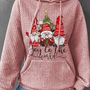 Casual Hoodie Christmas Soft Hoodie, Hoodies & Sweatshirts, color:Pink|size:3XL, Noracora