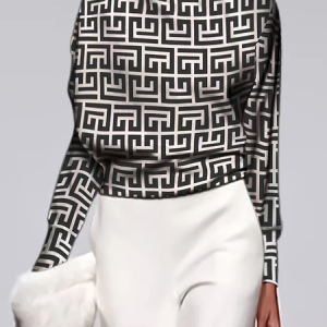 Regular Fit High Elasticity Urban Stand Collar Long Sleeve Shirt, Blouses and Shirts, color:Black|size:XXL, Stylewe