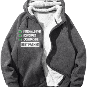 Lilicloth X Hynek Rajtr Gift For Dad Best Father Mens Warmth Fleece Hoodie, Hoodies&Sweatshirts, Lilicloth.com