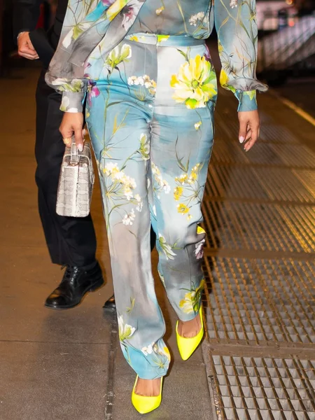 Elegant High Waist Floral Fashion Straight Pants, Pants, color:As Picture|size:XXL, Stylewe