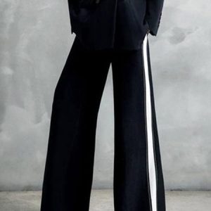 Plain Loose Urban Pants, Pants, color:Black|size:XXL, Stylewe