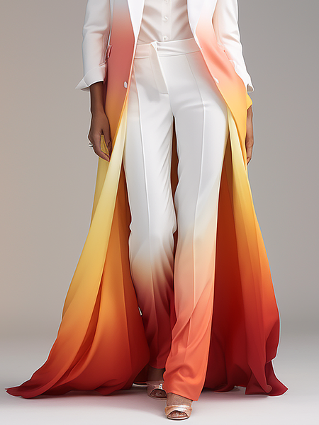 Ombre Urban Regular Fit Long Pants Straight pants, Pants, color:As Picture|size:XXL, Stylewe