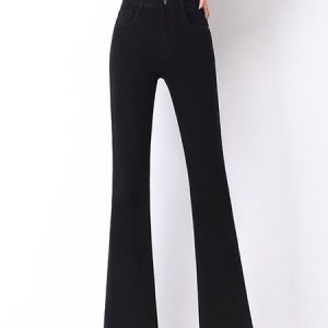 Denim Casual Jeans, Denim&Jeans, color:Black|size:5XL, Noracora