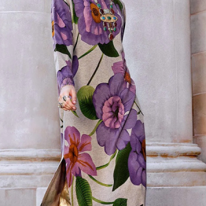 High Elasticity Urban Loose Turtleneck Long Sleeve Sweater Midi Dress, Midi Dresses, color:As Picture|size:XXL, Stylewe