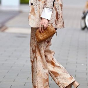 Floral Urban Regular Fit Fashion Pants, Pants, color:As Picture|size:XXL, Stylewe