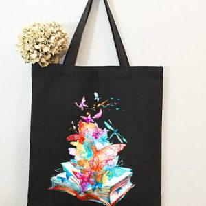 Butterfly Magic Book Shopping Tote, Bags, Lilicloth.com