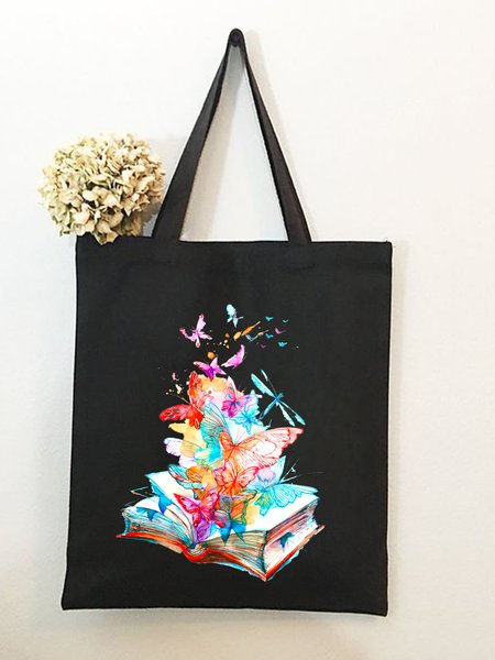 Butterfly Magic Book Shopping Tote, Bags, Lilicloth.com