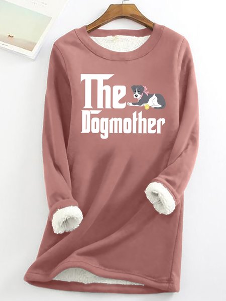 Lilicloth X Manikvskhan The Dogmother Womens Warmth Fleece Sweatshirt, Hoodies&Sweatshirts, Lilicloth.com