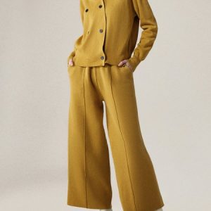 Micro-Elasticity Stand Collar Urban Long Sleeve Jacket, Jackets, color:Yellow|size:XXL, Stylewe