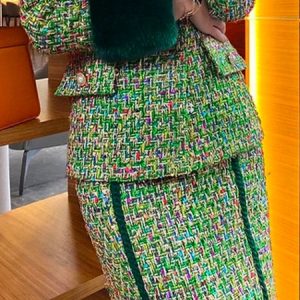 Regular Fit Elegant Plain Midi Skirt, Skirts, color:Green|size:XXL, Stylewe