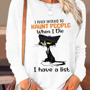 Crew Neck Short Sleeve Text Letters Regular Micro-Elasticity Regular Fit Shirt For Women, Blouses, color:White|size:3XL, Noracora