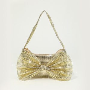 Rhinestone Bowknot Design Handbag, Bags, chicme - Women's Fashion Online