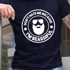 Men's Don't Hate Me Cotton Crew Neck Casual T-Shirt, T-shirts, Lilicloth.com