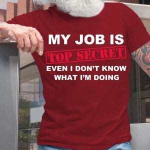 Men's funny Cotton Casual Crew Neck Letters T-Shirt, T-shirts, Lilicloth.com
