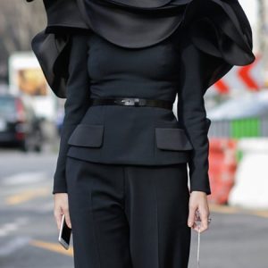 Plain Regular Fit Long Sleeve Elegant Shirt, Blouses and Shirts, color:Black|size:XXL, Stylewe