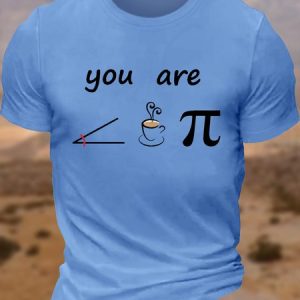 Men's funny You Are Acute Crew Neck Casual T-Shirt, T-shirts, Lilicloth.com