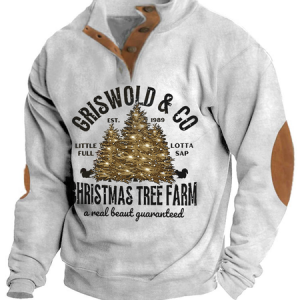 Christmas Film And Television Alphabet Pullover Sweatshirt, Hoodies&Sweatshirts, Lilicloth.com