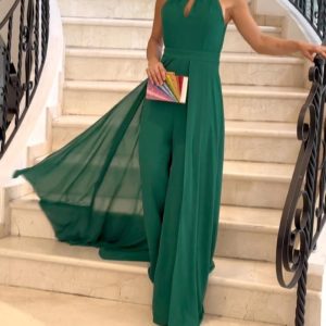 Sleeveless Ruched Asymmetrical Jumpsuit, Jumpsuits, chicme - Women's Fashion Online