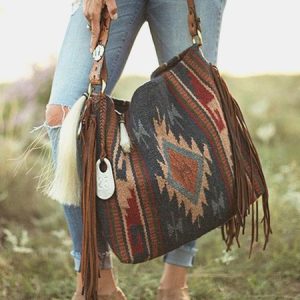 Canvas All Season Ethnic, Bags, color:Blue, Noracora