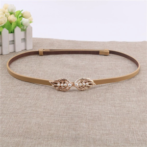 Plain Simple Belt, Belts, color:Apricot|size:One-size, Stylewe