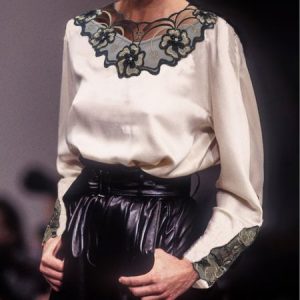 Elegant Color Block Loose Long Sleeve Shirt, Blouses and Shirts, color:As Picture|size:XXL, Stylewe