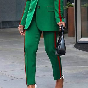 Color Block Regular Fit Urban Fashion Pants, Pants, color:Green|size:XXL, Stylewe