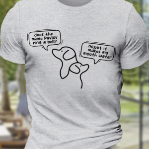 Men's Funny Pun That Name Rings A Bell Casual Cotton Crew Neck T-Shirt, T-shirts, Lilicloth.com