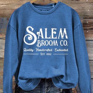 Casual Crew Neck Text Letters Sweatshirt, Hoodies & Sweatshirts, color:Blue|size:XXL, Noracora