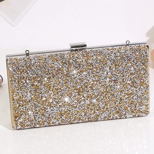 Rhinestone Chain Strap Evening Clutch Bag, Bags, chicme - Women's Fashion Online